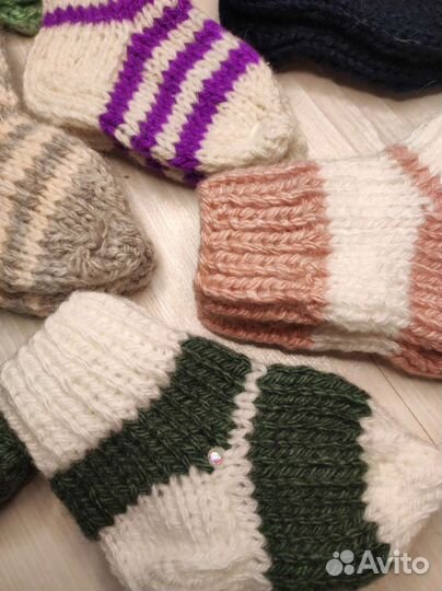 Носки вязаные ручной работы детские