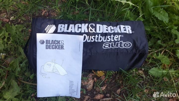 Автомобильный пылесос black decker