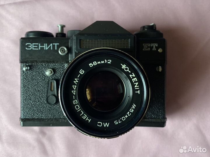 Пленочный фотоаппарат Зенит ет как новый