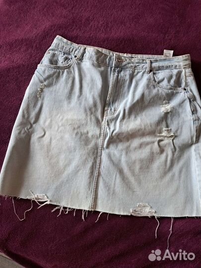 Джинсовая юбка