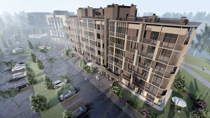 3-к. квартира, 97,3 м², 5/6 эт.