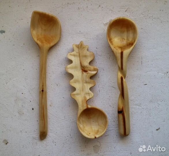 Деревянные ложки ручной работы