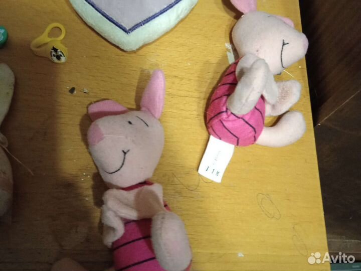 Игрушки мягкие и скрепиши