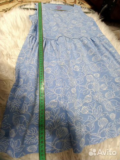 Платье Futurino размер 158 голубое