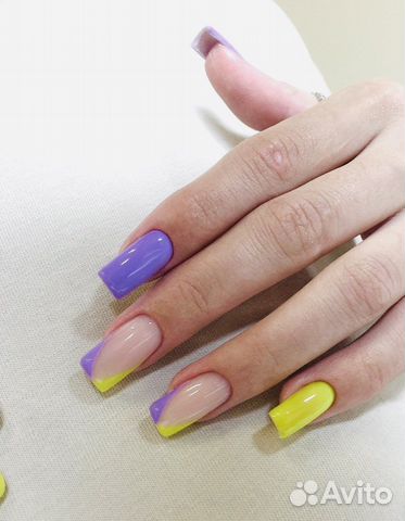 Маникюр наращивание