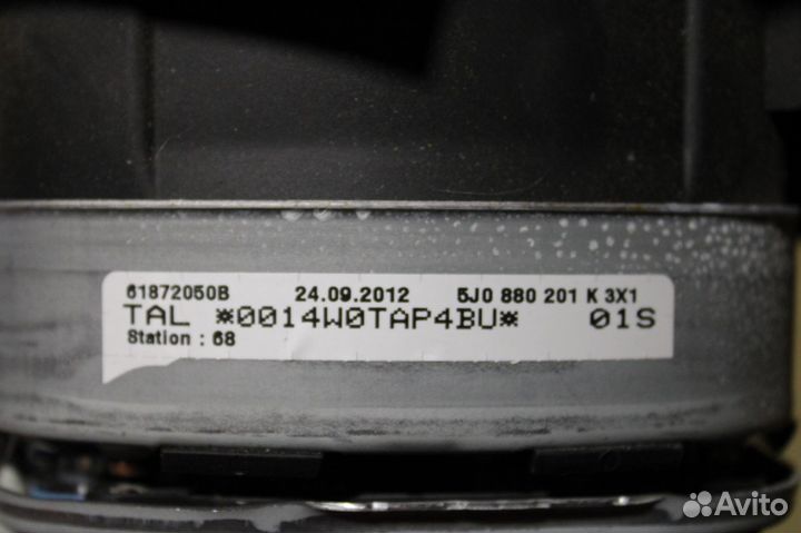 Skoda airbag 2012 г.в. с рулевым колесом в сборе