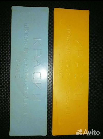 Цветные карандаши, сухие краски СССР