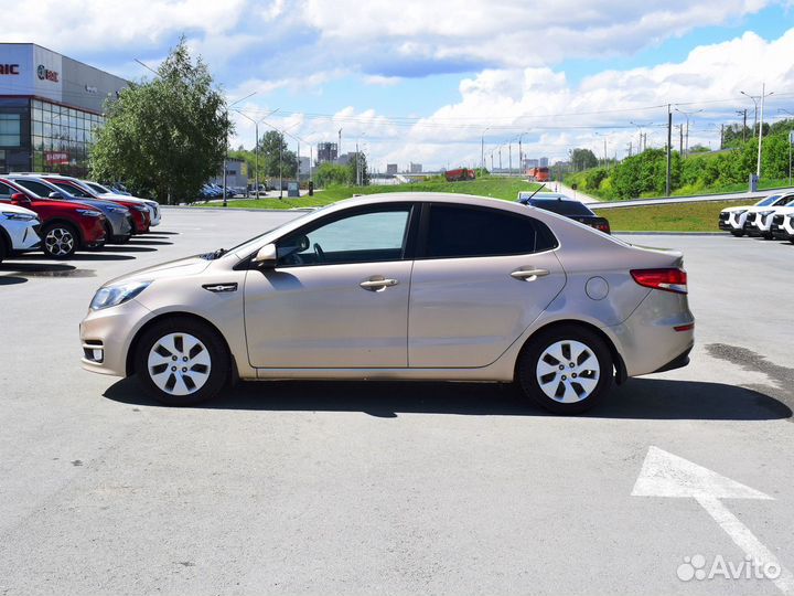 Kia Rio 1.6 МТ, 2015, 98 000 км