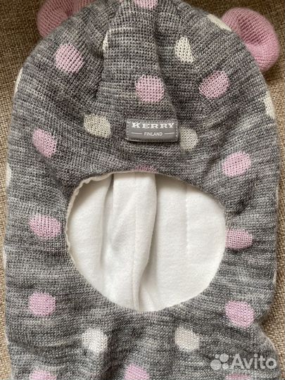 Шапка шлем и краги Kerry