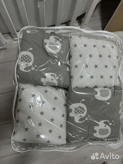 Бортики для детской кроватки