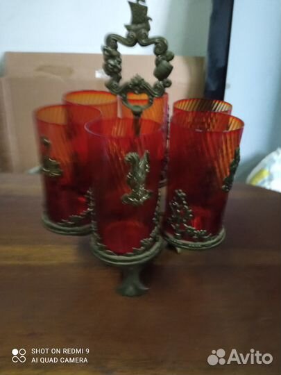 Старые вещи Б/У. Стаканы сказки Пушкина