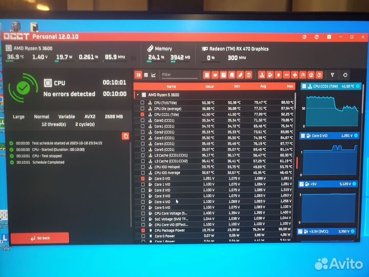 Ryzen 5 3600 комплект