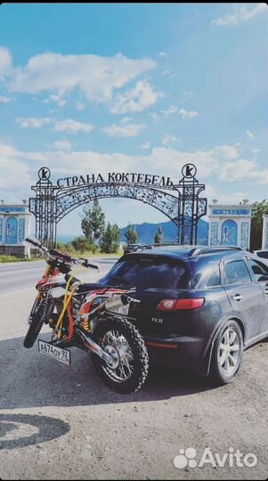 Платформа для перевозки мотоцикла