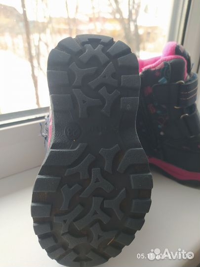 Зимнии ботинки детские для девочки