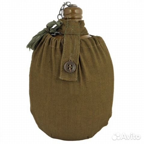 Фляга армейская в чехле 0,75л