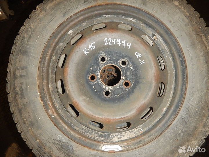 Диск колесный стальной R15 5*108 j6,0 ET52,5 DIA63