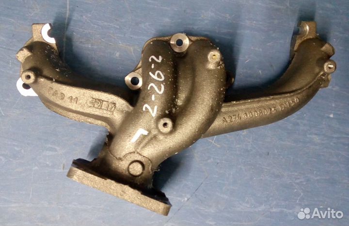 Коллектор выпускной газель эвотек evotech