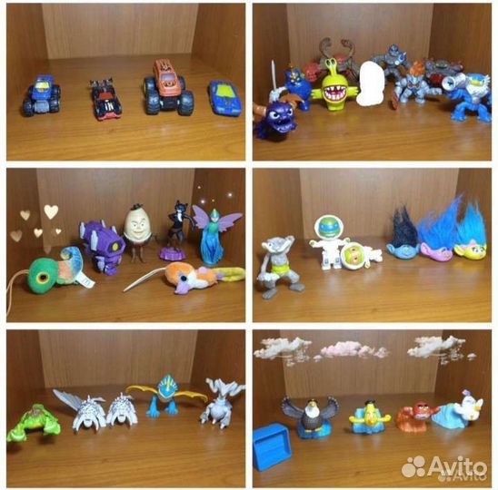Игрушки из макдональдса