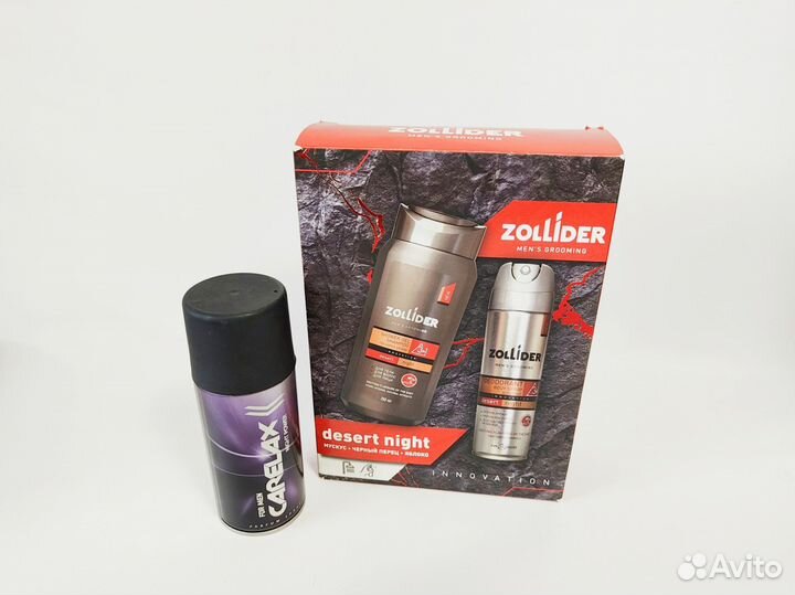 Набор Гель для душа Дезодорант Zollider Мужской