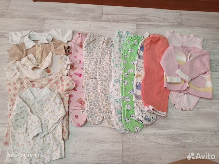 Пакет вещей на 6-12 мес