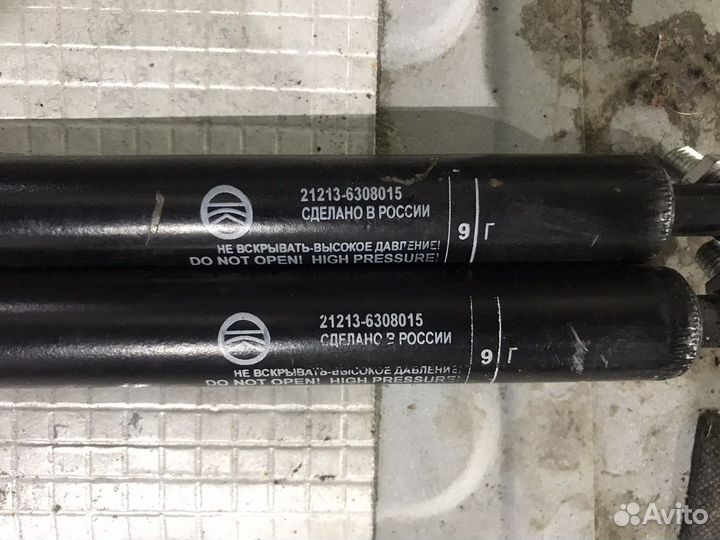 Газовый упор на нива 2121-21214