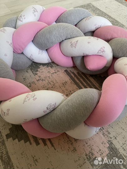 Бортик косичка