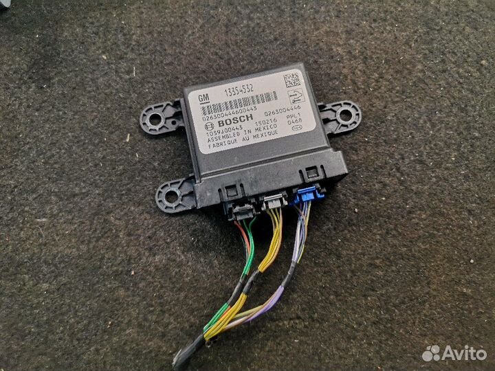 Блок управления парктрониками Опель Шевроле