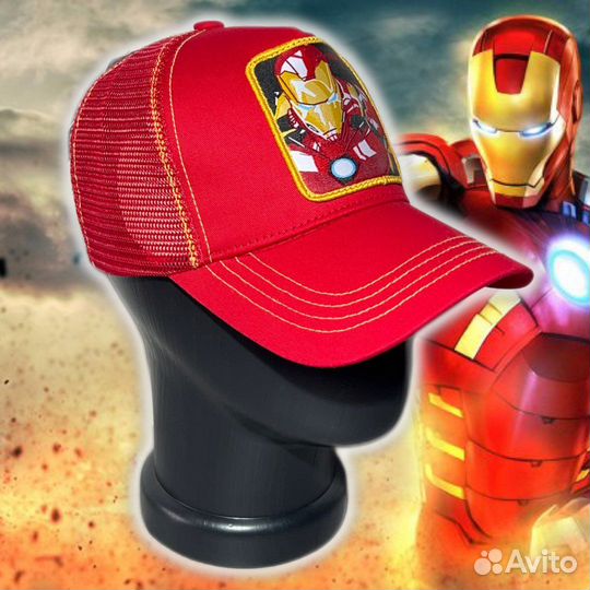 Бейсболка железный человек