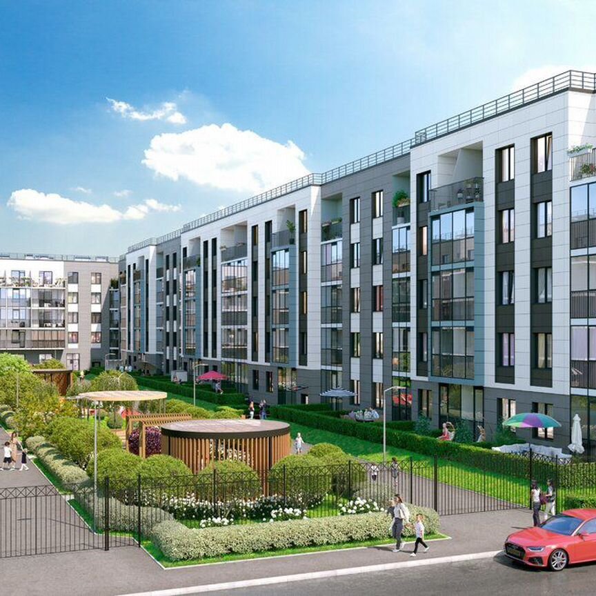 1-к. квартира, 35,4 м², 5/5 эт.