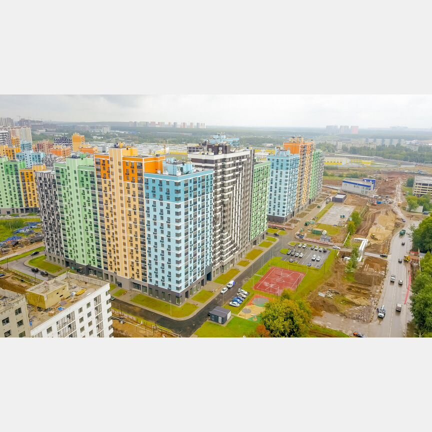 3-к. квартира, 60,5 м², 4/24 эт.