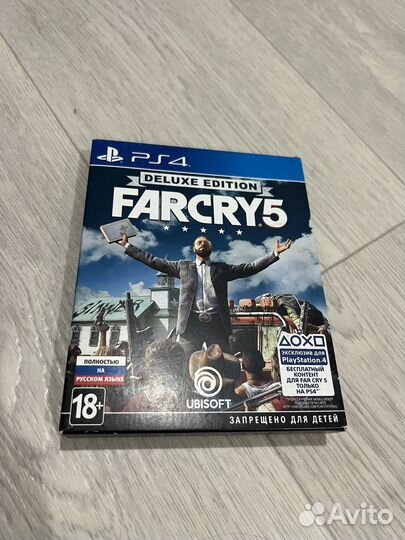 Farcry 5 deluxe edition ps4