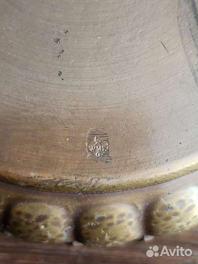 Комплект старинных латунных подстаканников