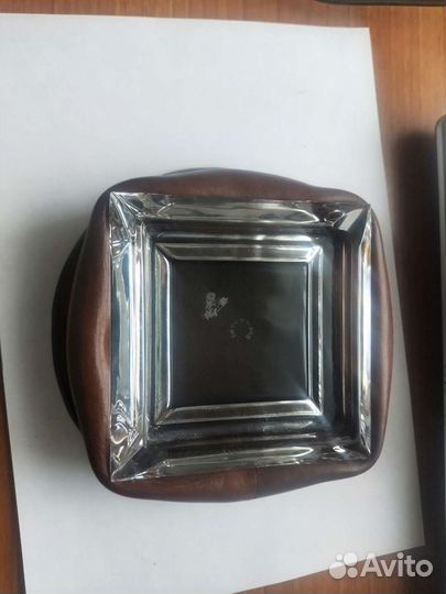 Пепельница с зажигалкой arte cuoio