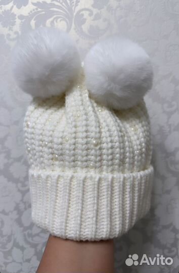 Шапка для девочки mothercare