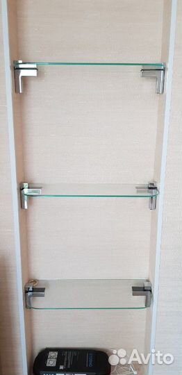 Полочки стеклянные