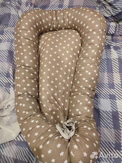 Кокон гнездышко для новорожденного новый