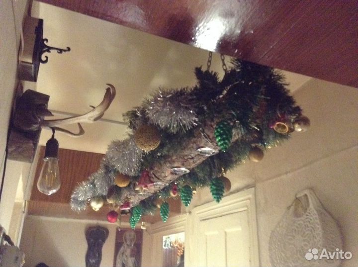 Бревно-интерьерное