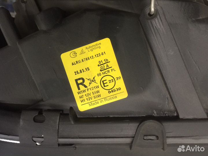 Фара блок УАЗ-3163 правая alru.676.512.122