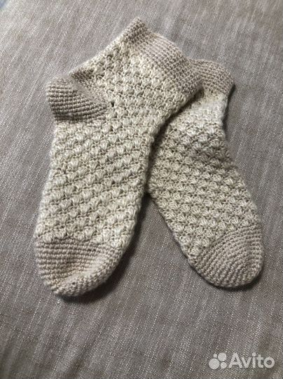 Носки шертяные вязаные ручной работы