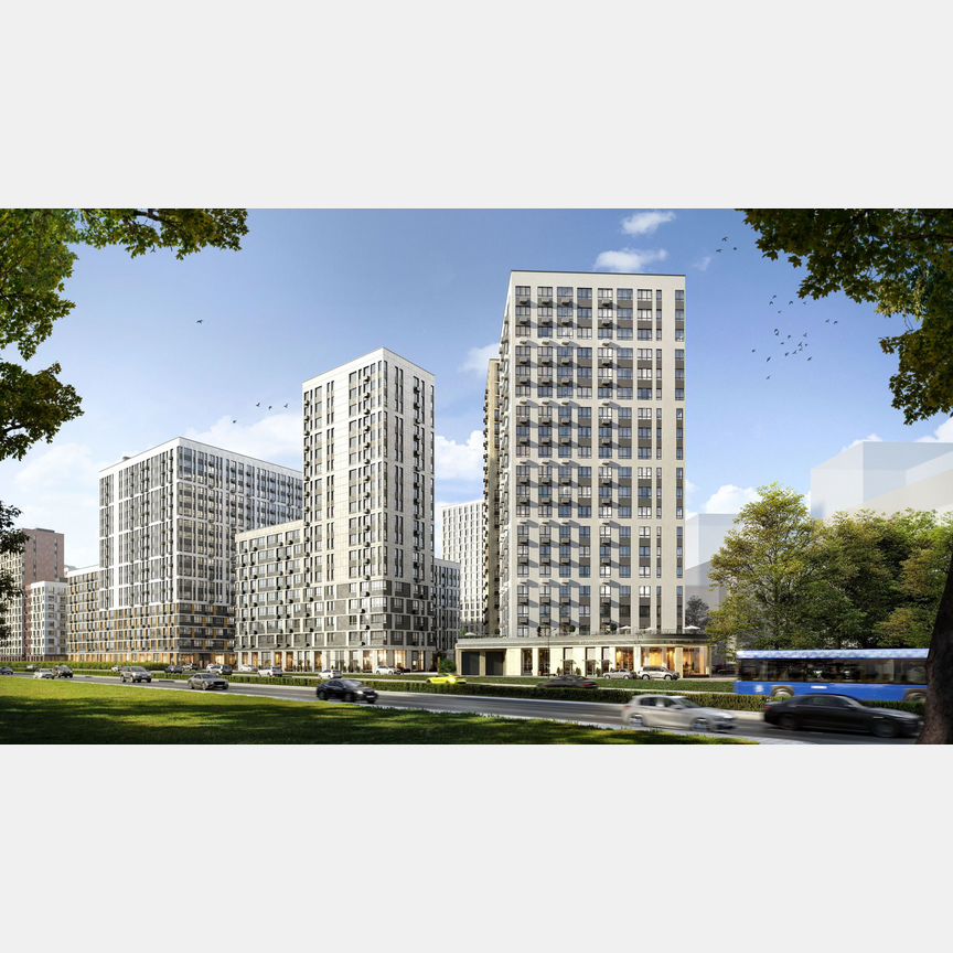 3-к. квартира, 70,2 м², 4/18 эт.