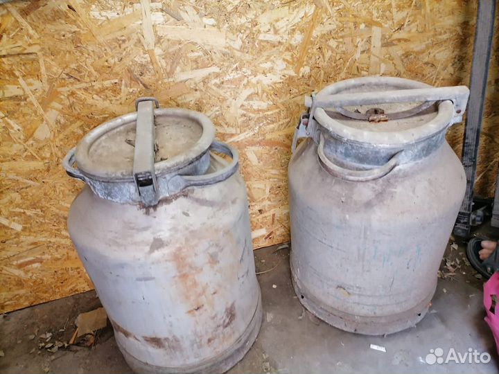 Фляга алюминиевая бу 40л