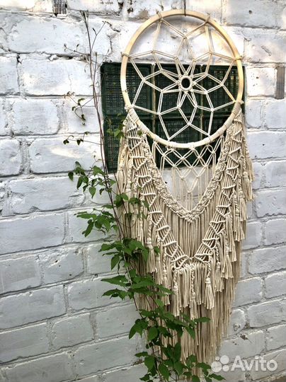 Ловец снов большой-макраме