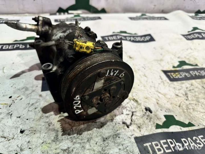 Компрессор кондиционера Peugeot 206 1.4 1998-2009