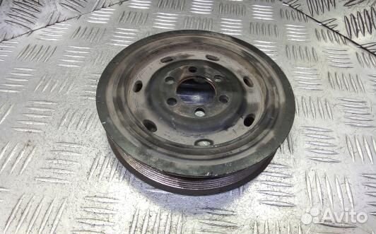 Шкив коленвала демпферный дизельный land rover dis
