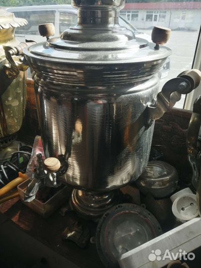 Самовар на дровах СССР