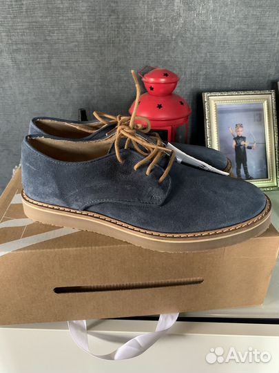 Ботинки Zara 37 нат.замша