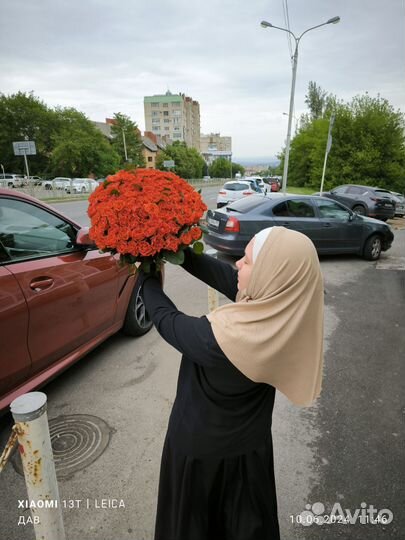 101 роза в букете вариант сказать Да