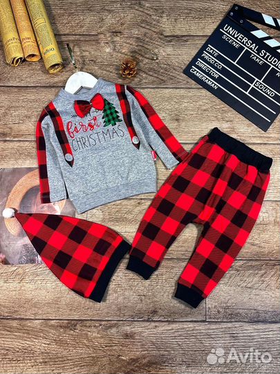 Новогодние костюмчики68-74-80-86-92-98-104-110-116