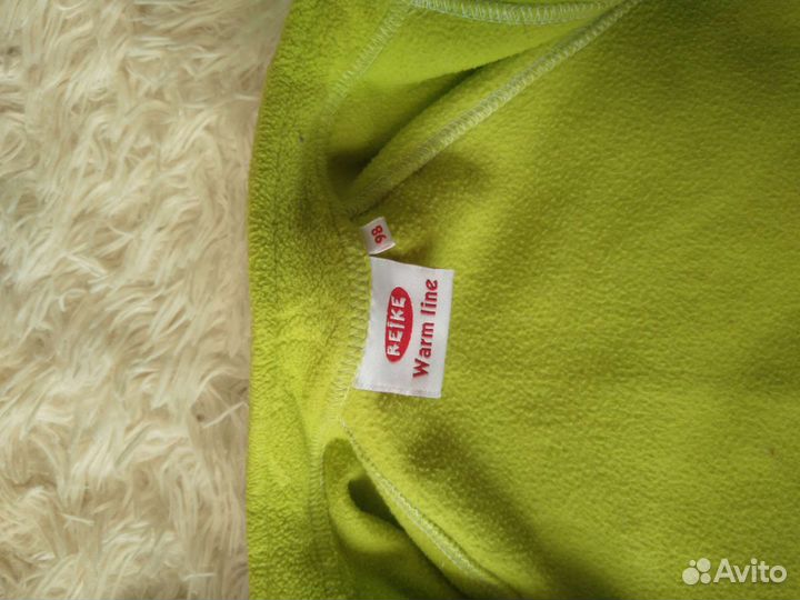 Флисовая поддева штаны и кофта 98