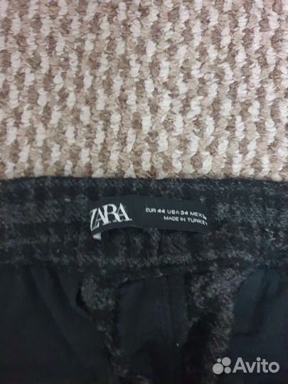 Шерстяные брюки zara